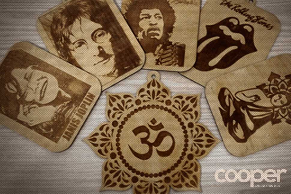 Gravação à laser personalizada